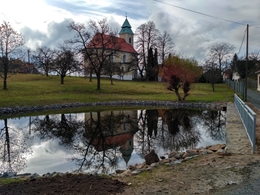 Oprava vodní nádrže Žabec v Bukovince
